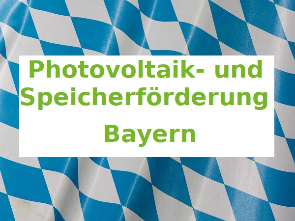 Bayern Förderung