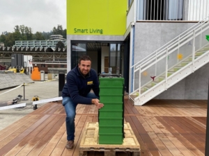 Greenrock für Musterhaus